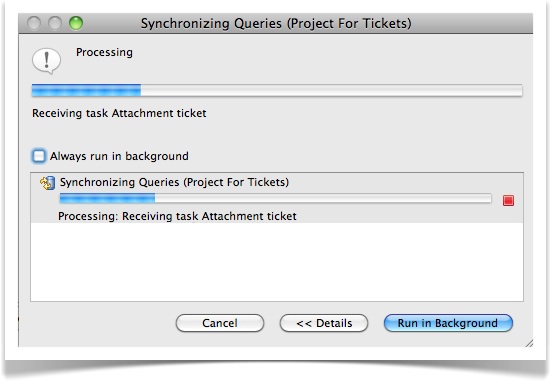 Synchronize Query